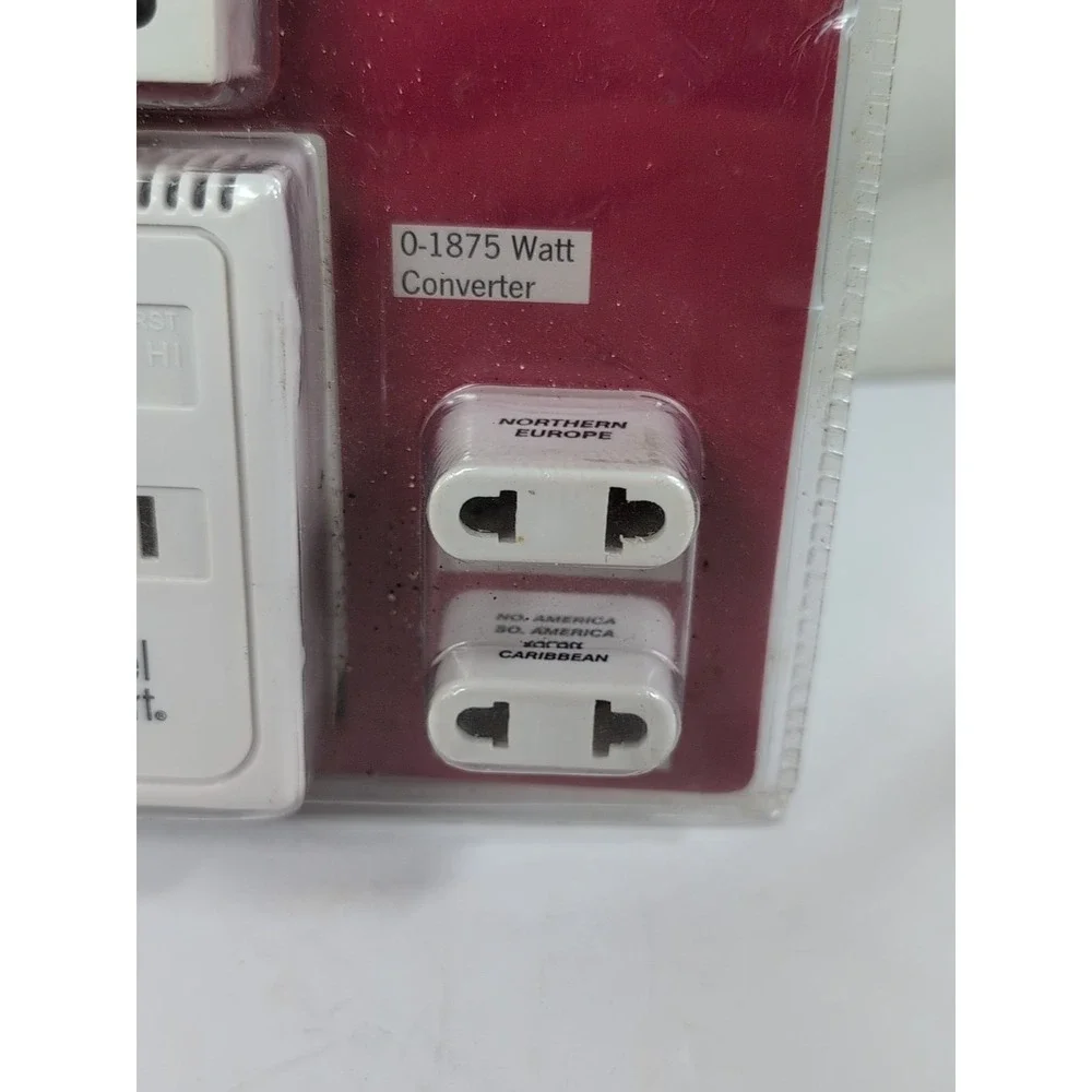 Travel Smart  International Converter Set 1875 Watt 6 pc Set For Overseas Travel
